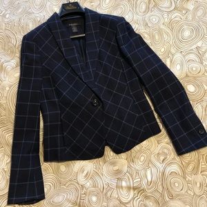 Brooks Brothers Window-Pane Plaid Blazer